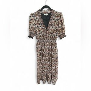 Floral Print Maxi Dress